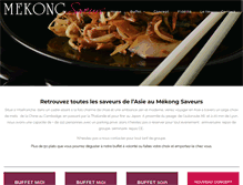 Tablet Screenshot of mekong-saveurs.fr